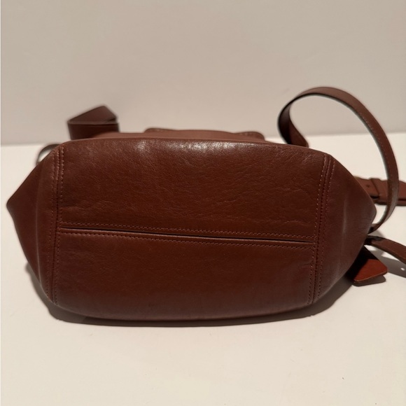 COACH  Bucket Bag- Authentic & Vintage Mini Shoulder Drawstring, Leather, Brown - Picture 14 of 17